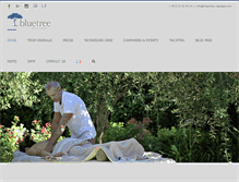 Tablet Screenshot of bluetree-massage.com